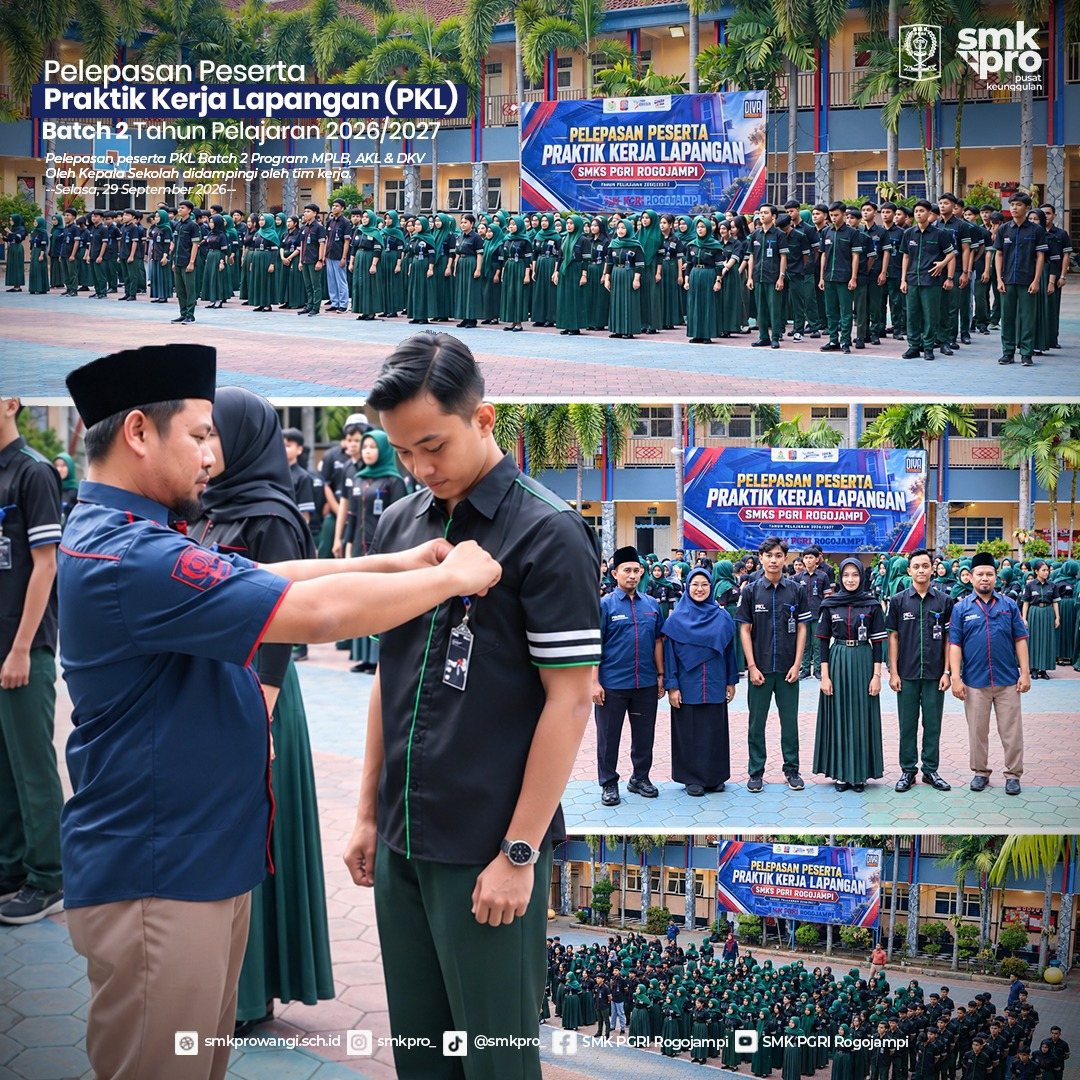 Pelepasan Peserta Praktik Kerja Lapangan (PKL) Batch 2 Tahun Pelajaran 2026/2027